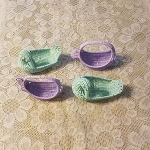 Vintage Woven Animal Baskets